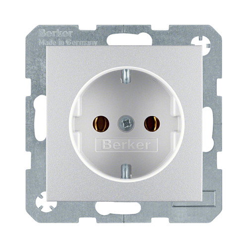 Berker 47431404 Placa de pared/cubierta de interruptor Aluminio Berker 47431404 Placa de pared/cubierta de interruptor Aluminio