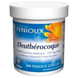 FENIOUX Eleuterococo 200Cap. Propiedades Adaptógenas, Ayuda a las Defensas Naturales y Capacidades Mentales