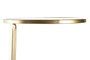 DKD Home Decor Estantería Dorado Metal Cristal 30 x 86 x 32.5 cm con 4 Estantes