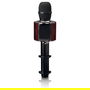Lenco BMC-090 Micrófono Karaoke Inalámbrico Bluetooth Negro Metal Plástico 10m Batería 8h 5W