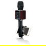 Lenco BMC-090 Micrófono Karaoke Inalámbrico Bluetooth Negro Metal Plástico 10m Batería 8h 5W