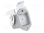 Harting Carcasa de montaje metálica HART 09200030301 Baugrösse 3 A