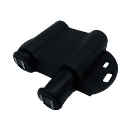 Edm Cierre de Imán Doble para Mueble Hi-Fi Color Negro con Tornillería Incluida