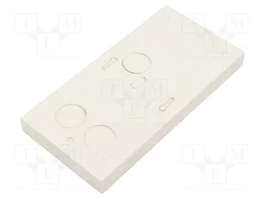 SEZ DK Caja de conexiones blanca de montaje a pared
