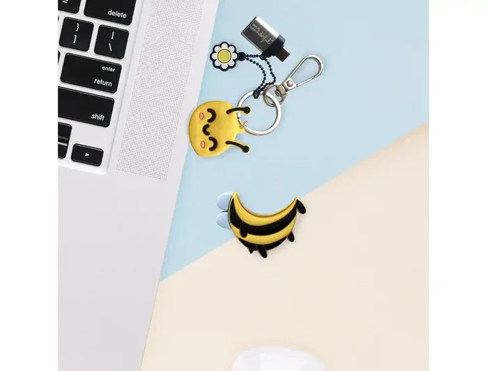 Wondee Memoria USB Abeja Mr. Wonderful 32GB con Adaptador USB C