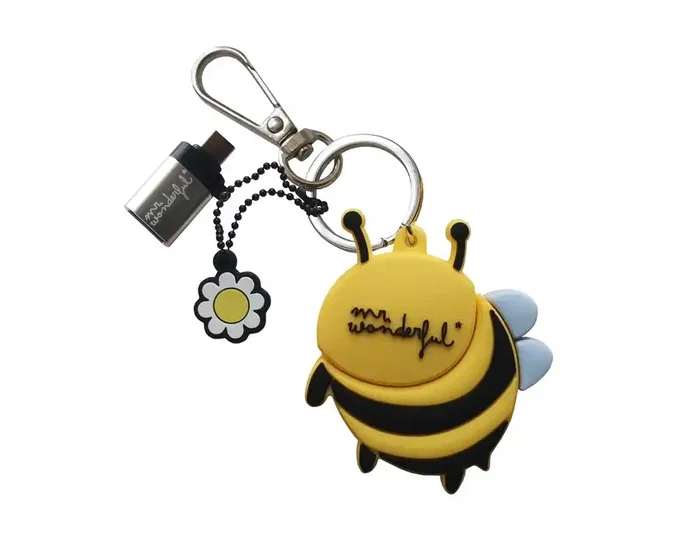 Wondee Memoria USB Abeja Mr. Wonderful 32GB con Adaptador USB C