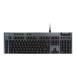 Logitech G915 X Teclado Mecánico Gaming Inalámbrico/Con Cable GL Tactile, Retroiluminación RGB LIGHTSYNC, Diseño QWERTY Español, Negro