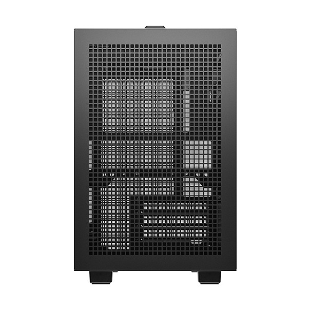 DeepCool CH160 PLUS, Caja PC Small Form Factor, Micro ATX/Mini-ITX, Negro, Ventana Vidrio Templado