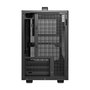 DeepCool CH160 PLUS, Caja PC Small Form Factor, Micro ATX/Mini-ITX, Negro, Ventana Vidrio Templado