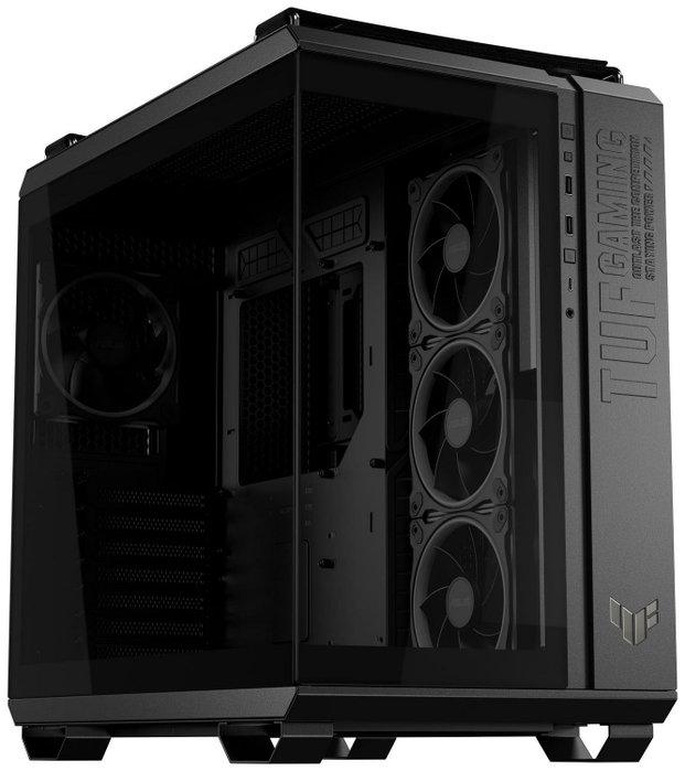 ASUS TUF Gaming GT502 Horizon Chasis Torre Media TG ARGB Negro