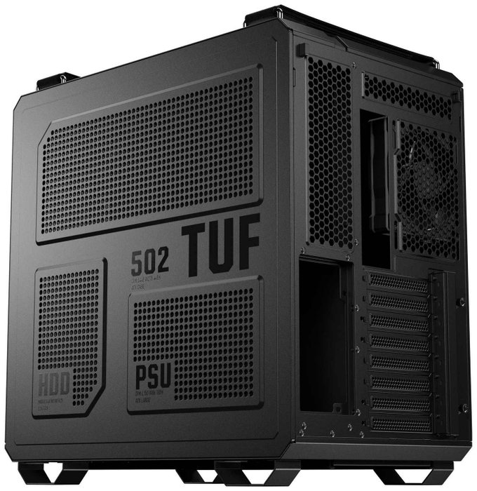 ASUS TUF Gaming GT502 Horizon Chasis Torre Media TG ARGB Negro