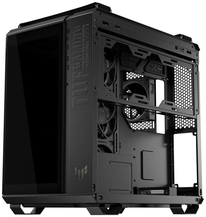 ASUS TUF Gaming GT502 Horizon Chasis Torre Media TG ARGB Negro