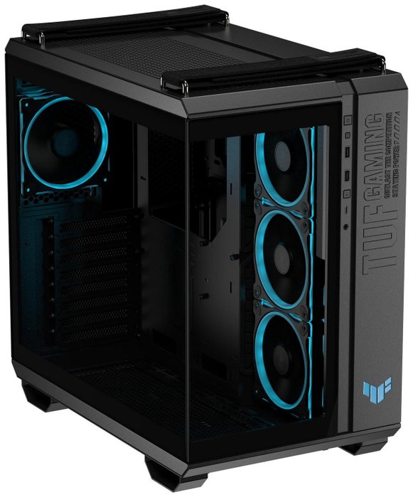 ASUS TUF Gaming GT502 Horizon Chasis Torre Media TG ARGB Negro