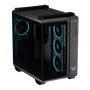 Asus Caja Torre Midi Gaming TUF GAMING GT502 Horizon TG ARGB Negra con Panel de Vidrio Templado