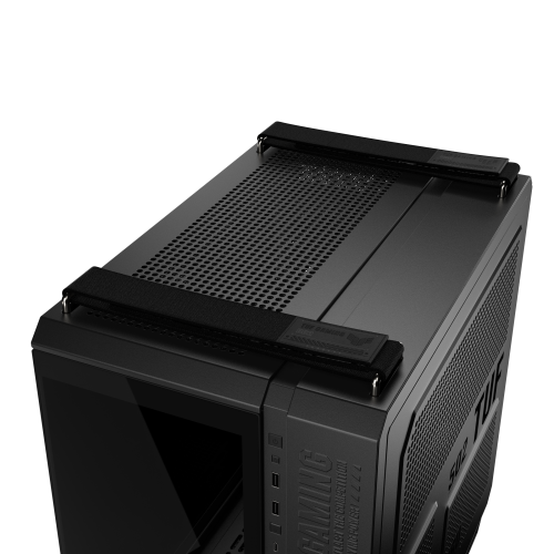 Asus Caja Torre Midi Gaming TUF GAMING GT502 Horizon TG ARGB Negra con Panel de Vidrio Templado