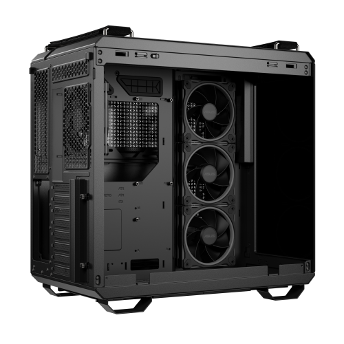 Asus Caja Torre Midi Gaming TUF GAMING GT502 Horizon TG ARGB Negra con Panel de Vidrio Templado