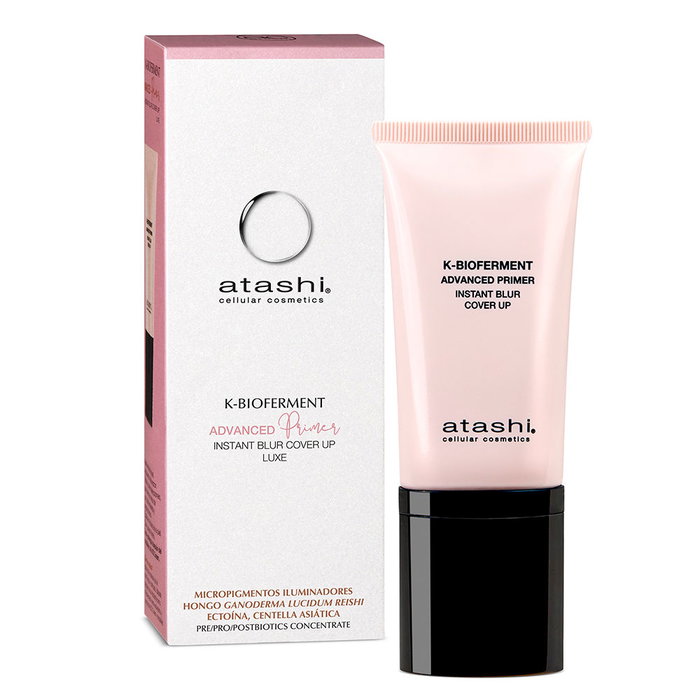 Atashi K-BIOFERMENT INSTANT BLUR prebase correctora piel sensible #Luxe 50 ml