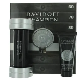 Davidoff Champion Eau de Toilette 90 ml y Gel de ducha 75 ml Set de Regalo