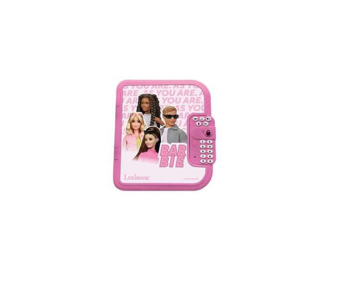 Lexibook Diario electrónico de Barbie con caja fuerte