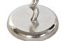 DKD Home Decor Mesita Auxiliar Colonial Plateado Aluminio 35 x 61 x 35 cm