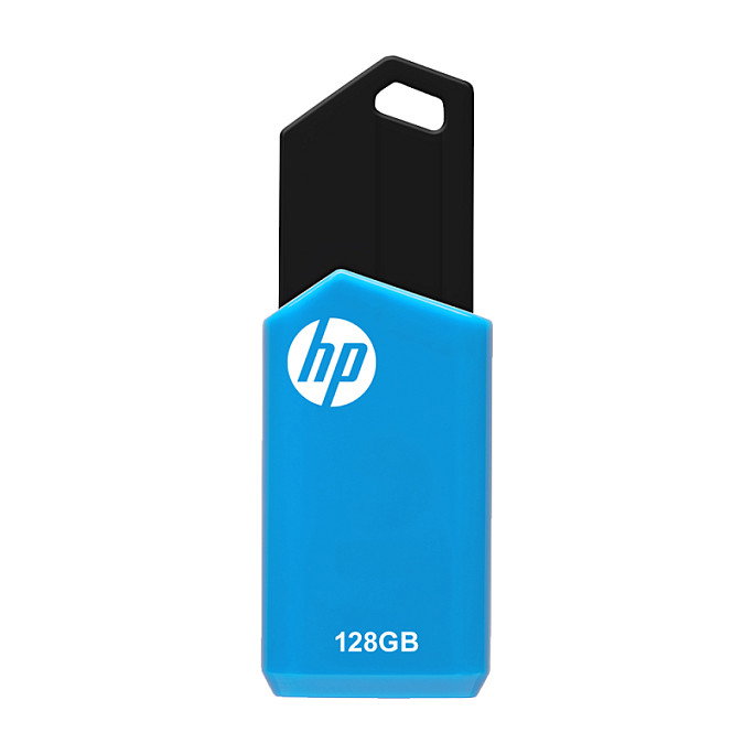 HP Unidad flash USB v150w 128 GB Negro, Azul