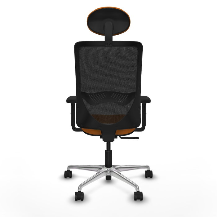 PIQUERAS Y CRESPO Silla de oficina Zulema Naranja y Negro PIQUERAS Y CRESPO Silla de oficina Zulema Naranja y Negro