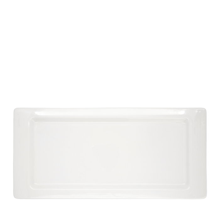 Summa Fuente Rectangular de Vitro Porcelana en Marfil 45x21 cm Summa Fuente Rectangular de Vitro Porcelana en Marfil 45x21 cm
