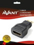 AVANT CONNECT Adaptador Mini HDMI Macho/Hembra, Adaptador Mini HDMI a HDMI Estándar - Referencia: 10PZS