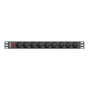 Lanberg PDU-09E-0300-BK con 9 Tomas Francesas