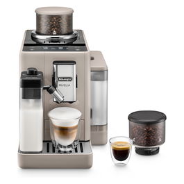 DeLonghi EXAM440.55.BG Máquina Espresso Automática Beige 1.4L con Molinillo Integrado y Espumador de Leche