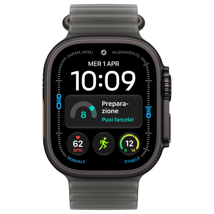 Apple Watch Ultra 4 Titanium Cellular 49mm Schwarz