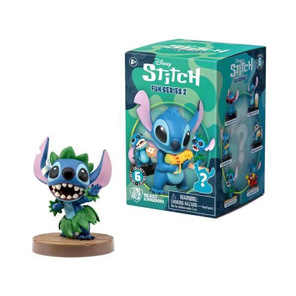 Yume Figura Coleccionables en Caja Sorpresa Hero Box Stitch 12x8x8 cm - Modelos Surtidos Español