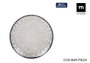 La Mediterranea Plato de Postre Azurill Monaco Brillo 20cm