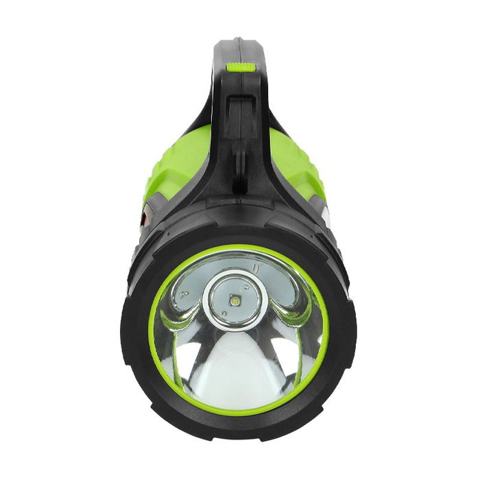 ORNO Linterna LED LT-3 con Power Bank 4000mAh y Luz Emergencia 10W, 1000 Lúmenes, Recargable