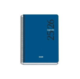 Dohe Agenda Escolar Esencial A5 DP Espiral Tapa PP Colores Surtidos 2025-2026