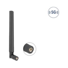 DeLOCK Antena Omnidireccional 81466, 3.3 - 5 GHz, 4.7 dBi, SMA, Negro, para Interiores