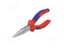 KNIPEX Alicates de punta semiredonda 160 mm