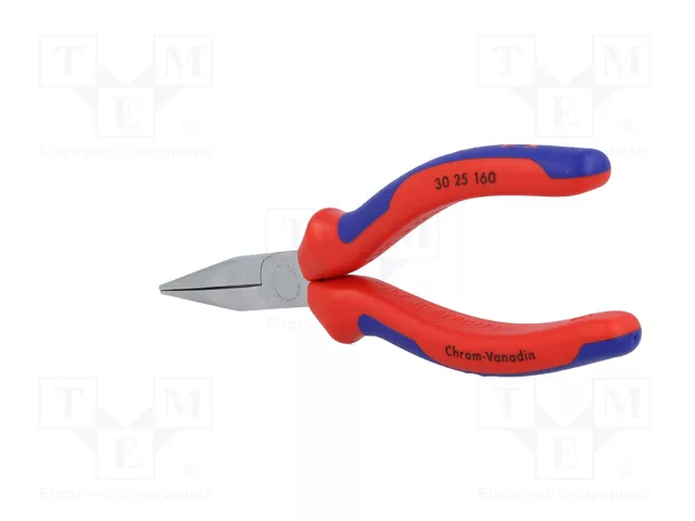 KNIPEX Alicates de punta semiredonda 160 mm