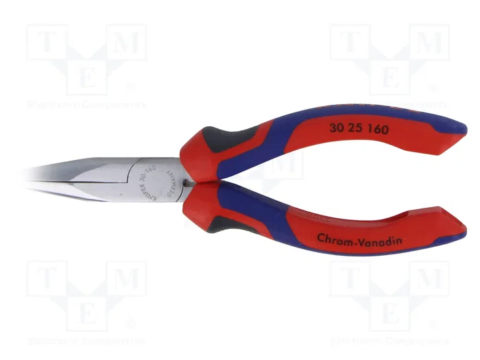 KNIPEX Alicates de punta semiredonda 160 mm