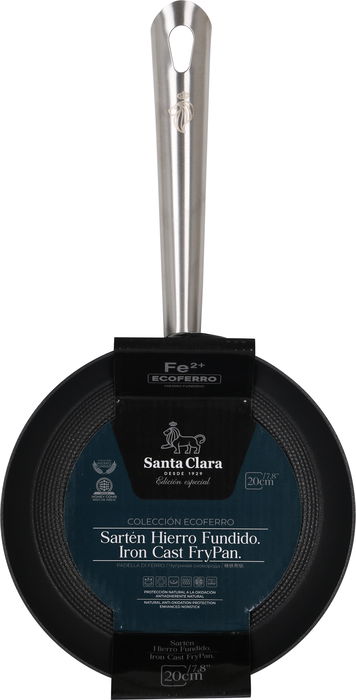 Inde Sartén Hierro Fundido 20 cm Profunda 7" (6 Unidades)