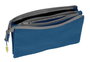 Portatodo Triple Munich Street Azul Gris 22 x 12 x 3 cm