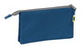 Portatodo Triple Munich Street Azul Gris 22 x 12 x 3 cm