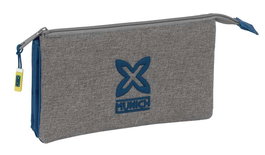 Portatodo Triple Munich Street Azul Gris 22 x 12 x 3 cm