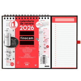 Finocam Calendario Con Imán Para Escribir XS-140x150 mm Neutro 2026