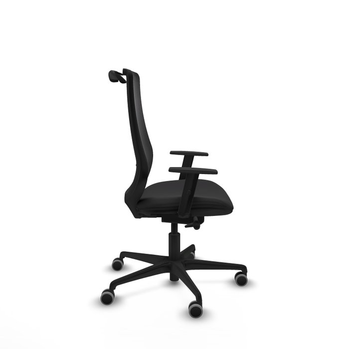 PIQUERAS Y CRESPO Silla de oficina Mardos con mecanismo Sincro/Traslack, Negro PIQUERAS Y CRESPO Silla de oficina Mardos con mecanismo Sincro/Traslack, Negro