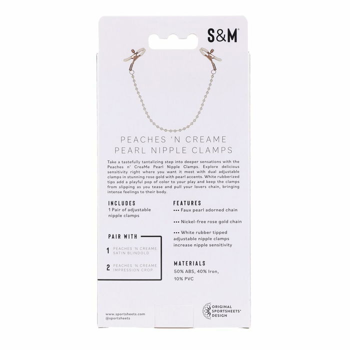 Pinzas para los pezones Sportsheets