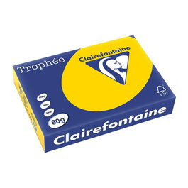 Clairefontaine Trophée Papel de impresión DIN A4 80 g/m² oro amarillo, 500 hojas