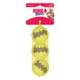 Kong Air Dog Squeaker Tennis Balls Pack de 3 Mediano