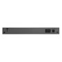 NETGEAR GS108LP-100EUS Switch Gigabit No Administrado 8 Puertos con PoE+, Montaje Rack 1U, Conectividad 10/100/1000 Mbps, Presupuesto PoE 60W