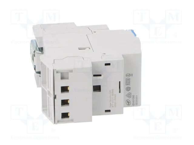 HAGER Contactor ESC 3-polar de instalación 25A 230VAC